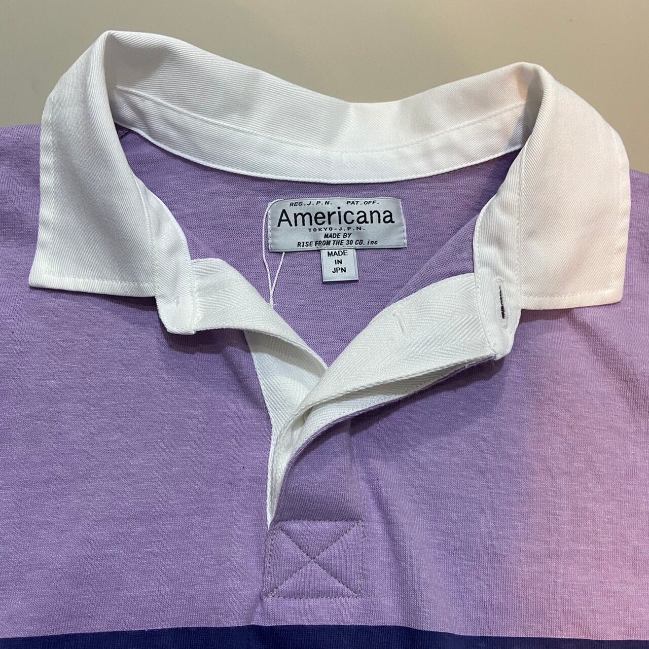 Americana アメリカーナ　ラガーシャツ　ポロシャツ