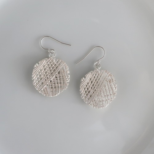 UMIOTO   Weaving the landscape ピアス（シルバー）