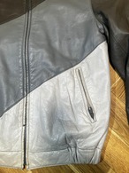 1990s- Tricolor Leather Jacket