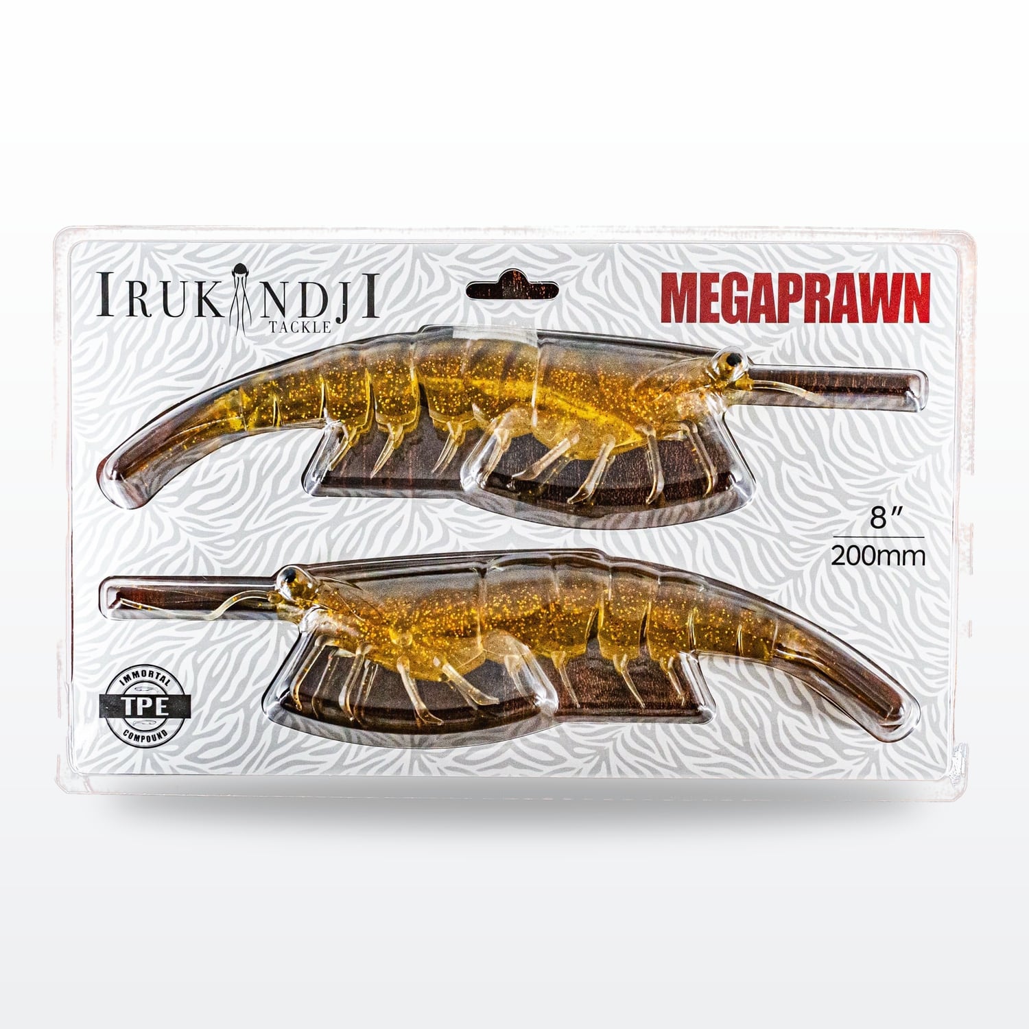 メガプラウン 8 inch - リアルエビ (Cockroach) | IRUKANDJI TACKLE