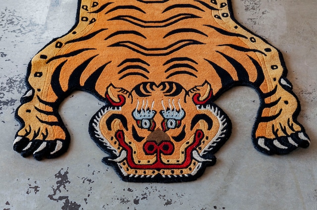 Tibetan Tiger Rug 《Mサイズ•プレミアムウール055》チベタンタイガーラグ
