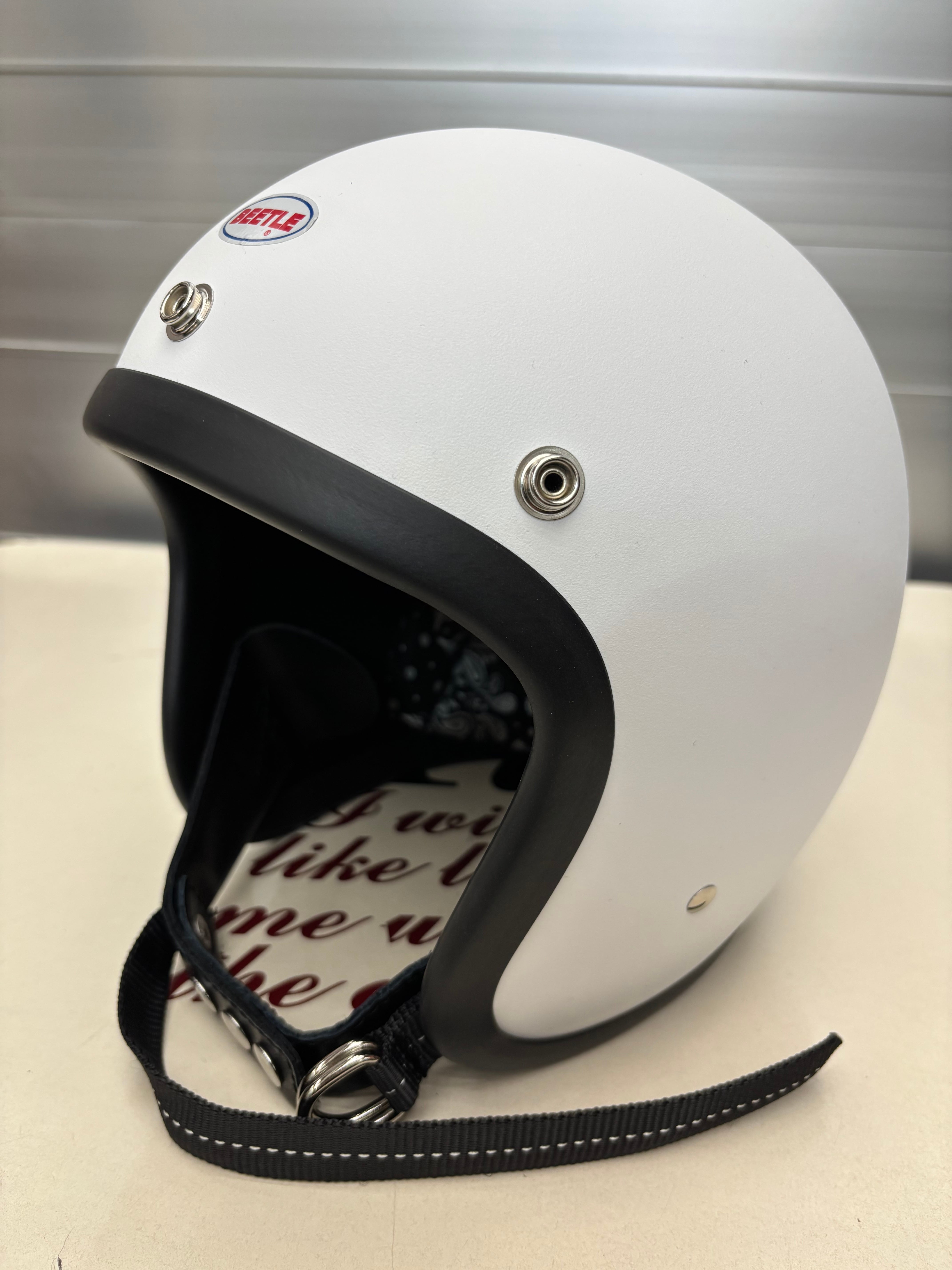 オーシャンビートル LAC 別注マットホワイト Wストラップ黒 ペイズリー黒 各サイズ有り SALE中! 送料無料! 常時在庫限定2個!