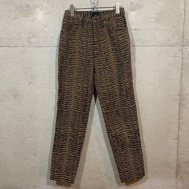 【FENDI】made in Italy zebra patterned pants(msize)0119/tokyo