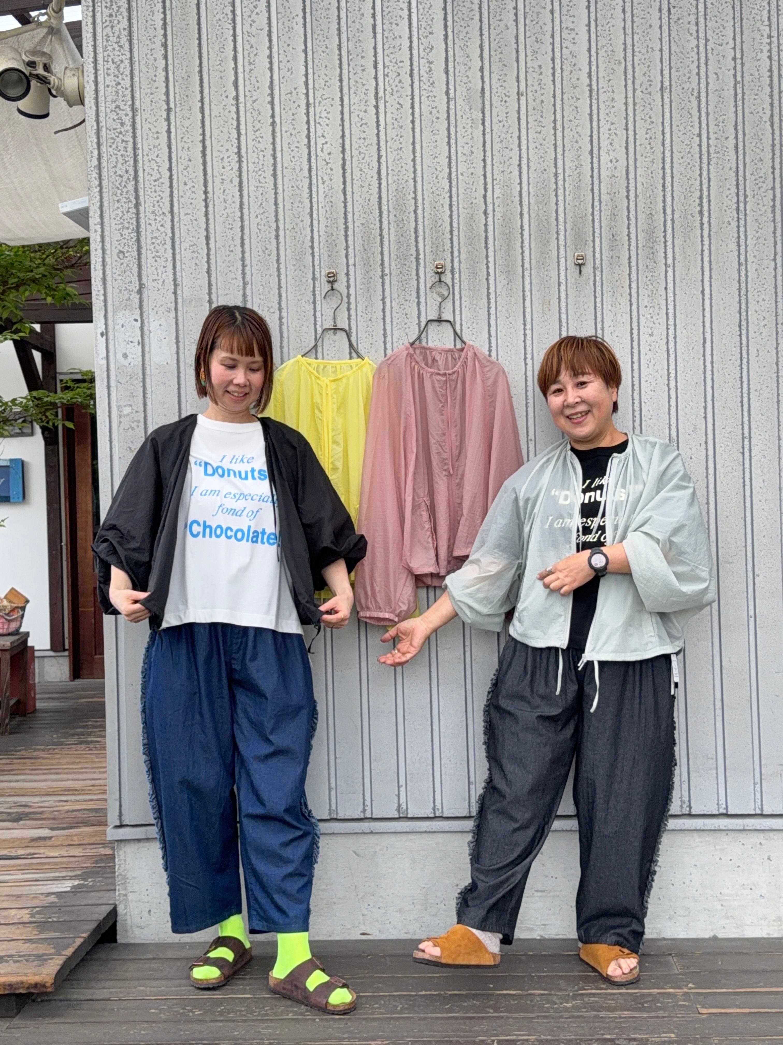 ギャザーたっぷりシアージップアップジャケット/Mao made'26SS/621306