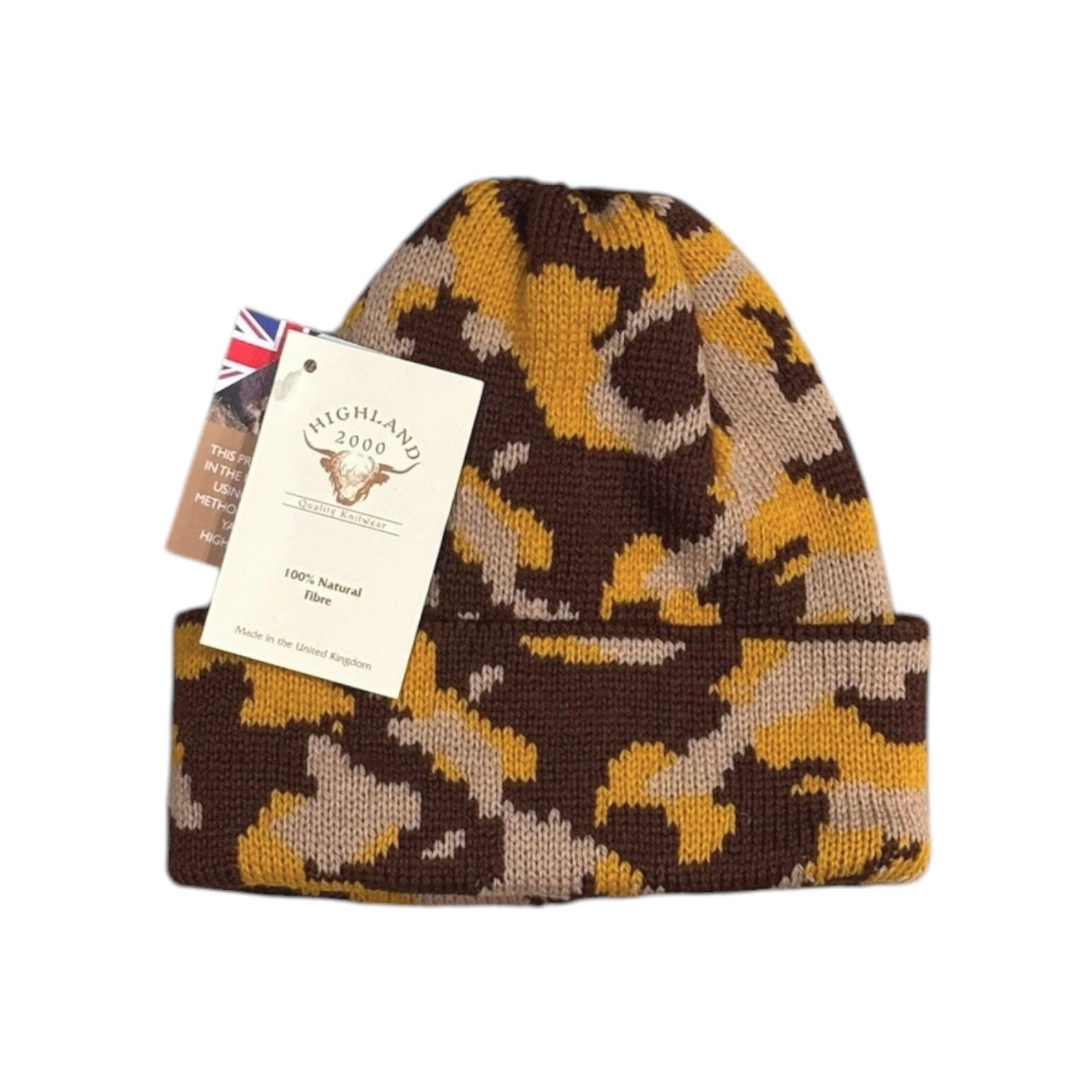 HIGHLAND 2000 BOB CAP WOODLAND（ハイランド ニットキャップ ボブ
