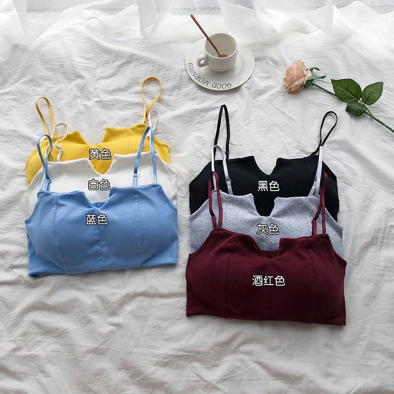 クレセントシティ2020新しいアンチグレア下着女性のノースチールリングギャザリングブラ美しいバックセクシーなブラ細いチューブトップ クレセントシティ16181742630