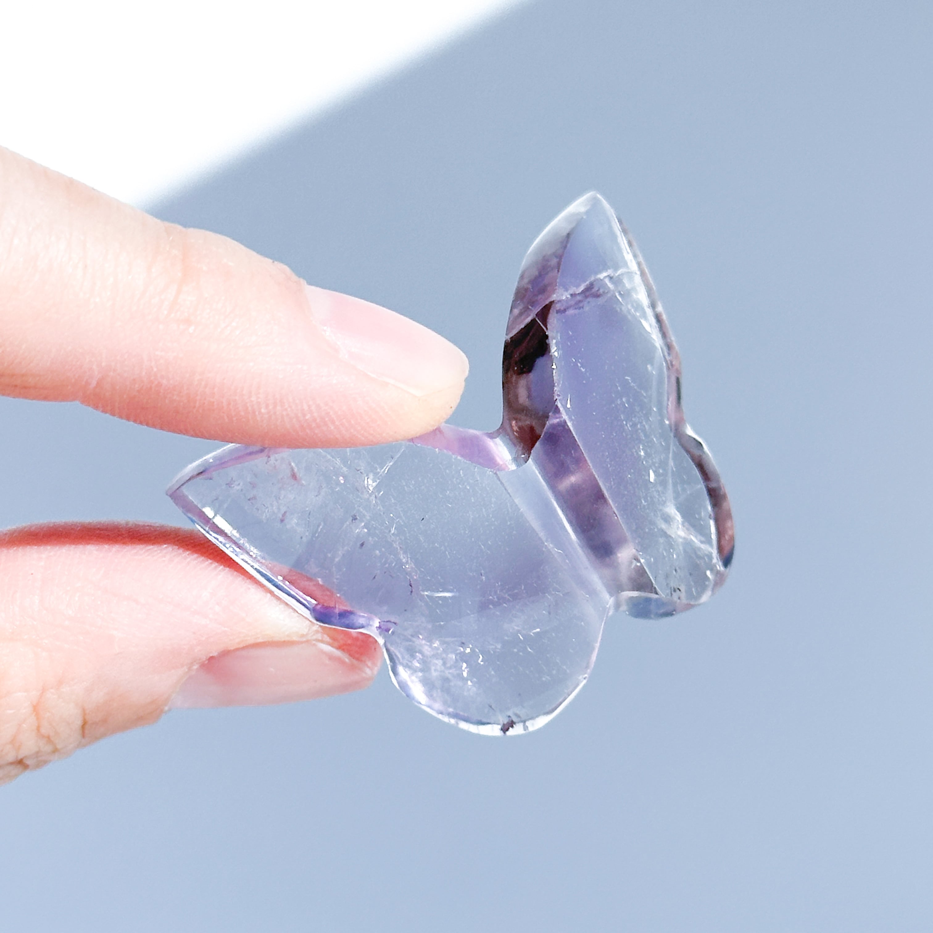アメジスト 3D蝶 01◇ Amethyst Butterfly ◇天然石・鉱物