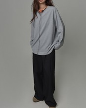 Long sleeve oversized t-shirt L0122
