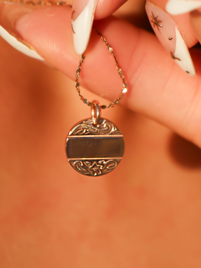 ハワイアン・ラウンドチャーム《名入れ刻印無料》