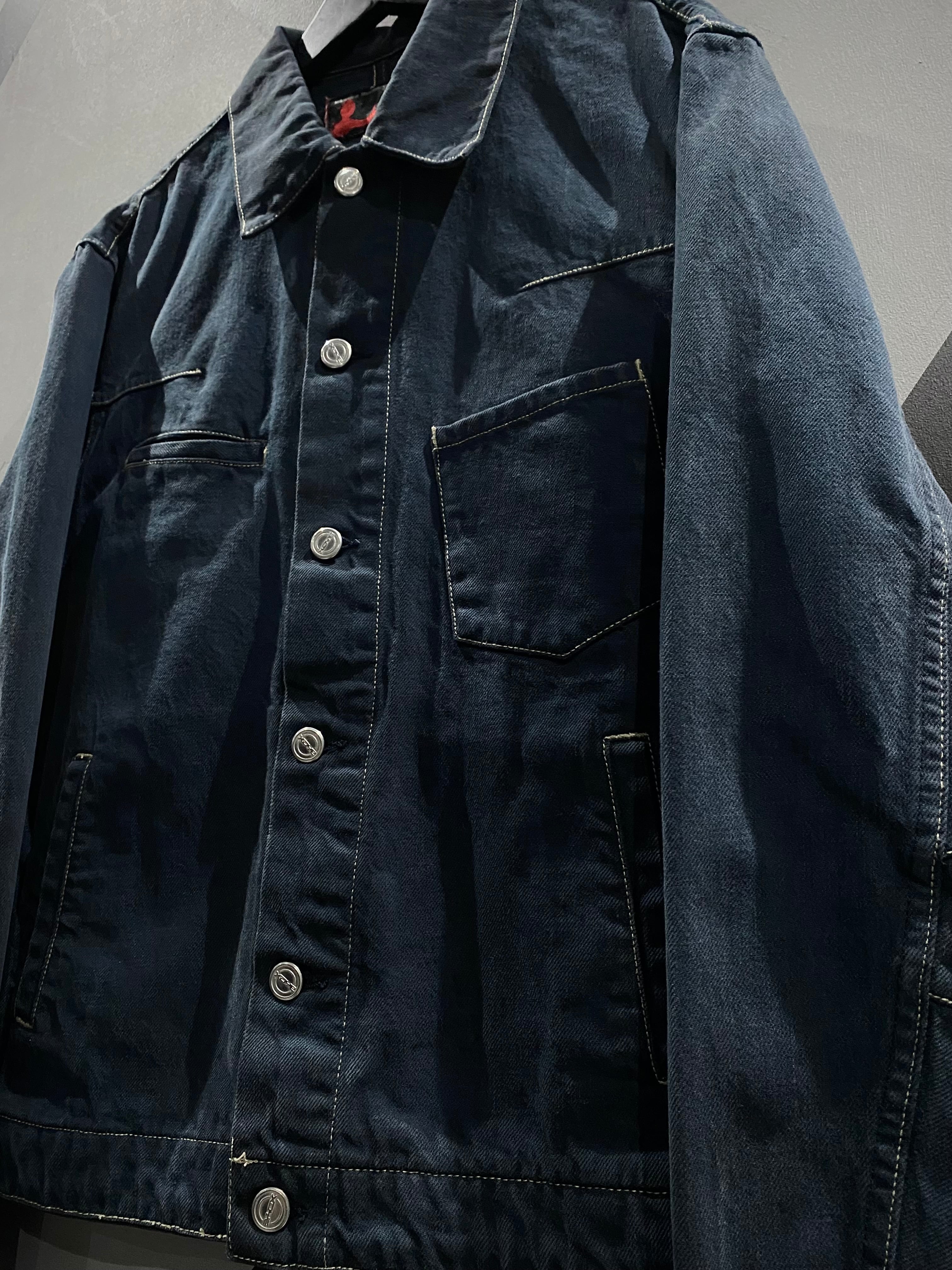 X VINTAGE】Various Gimmick Vintage Tracker Denim Jacket | Caka