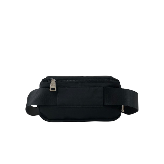 PRADA プラダ ショルダーバッグ ブラック トライアングルロゴ ナイロン レザー スリングバッグ vintage ヴィンテージ オールド s8izt8