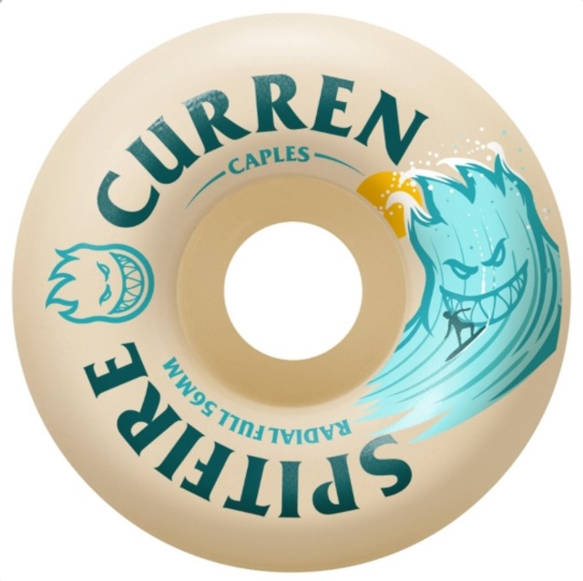 SPITFIRE F4 BURN SQUAD CURREN CAPLES RADIAL FULL : 56mm 99DU