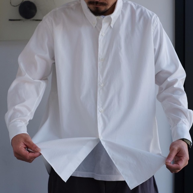 fons × holk / BD shirt［WHITE］
