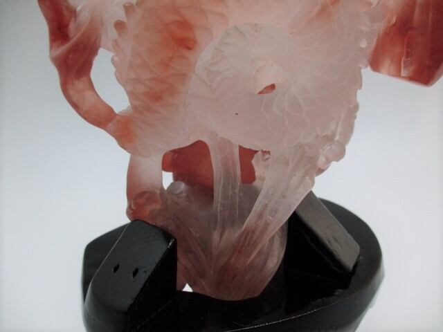 [送料無料][高品質] 天然ヘマタイトin水晶龍