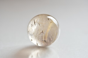 Rutile quartz quartz sphere - ルチルクオーツ