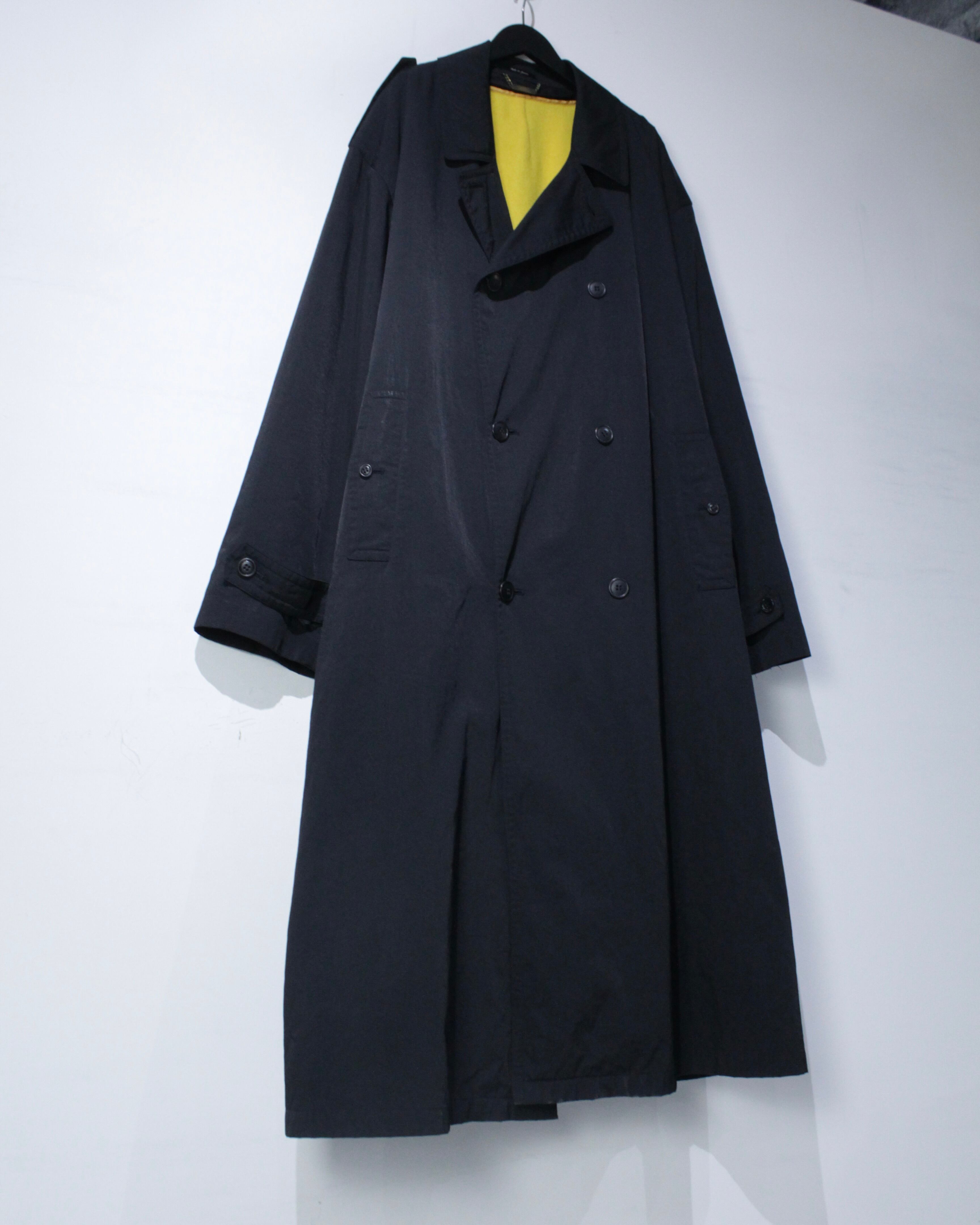 Caka BLACK】“SANYO” Vintage Loose Long Trench Coat | Caka(カカ