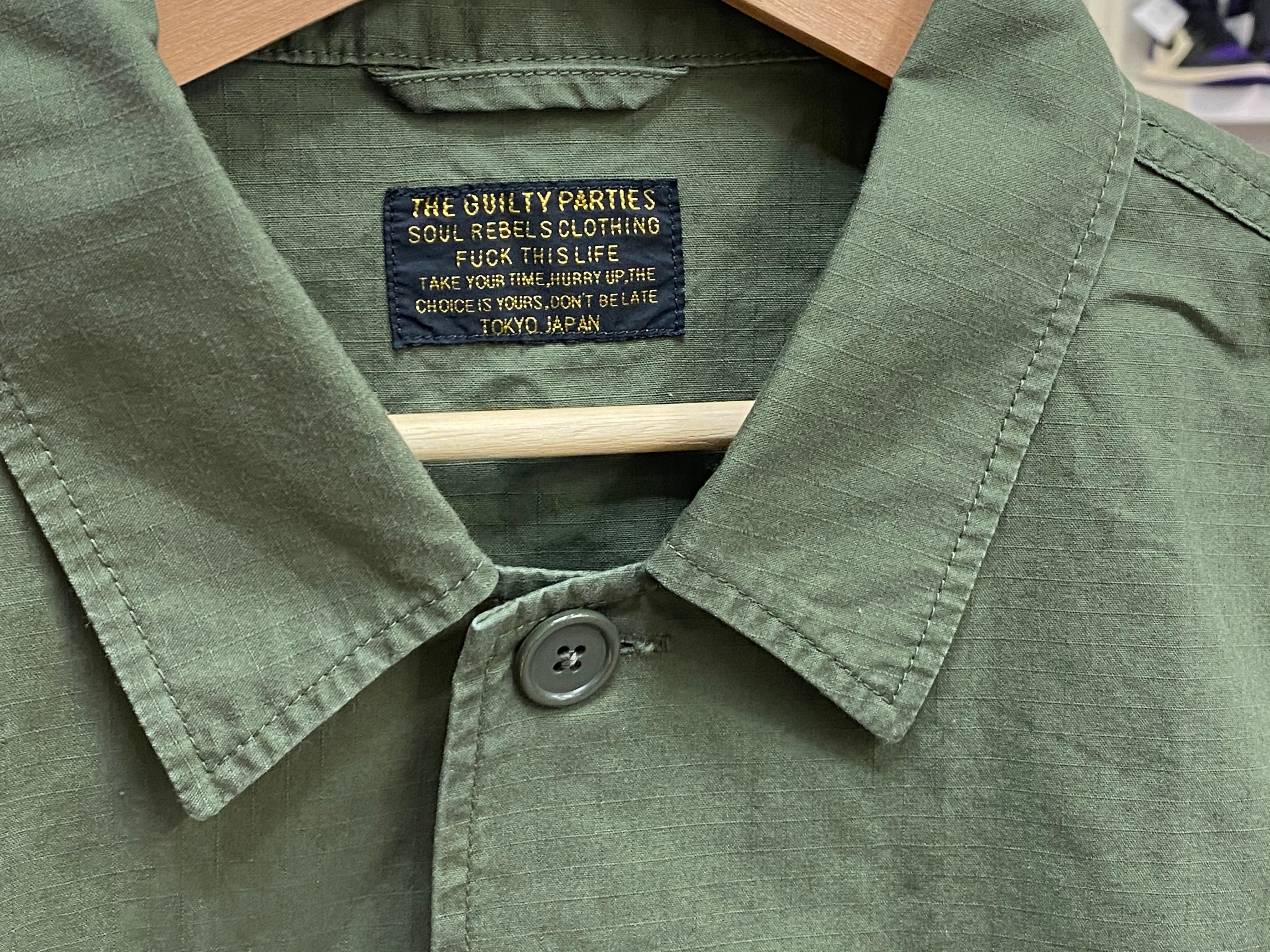 WACKOMARIA 17SS Army Shirt(Type-1)-XL WACKOMARIA 17SS Army Shirt(Type-1)-XL
