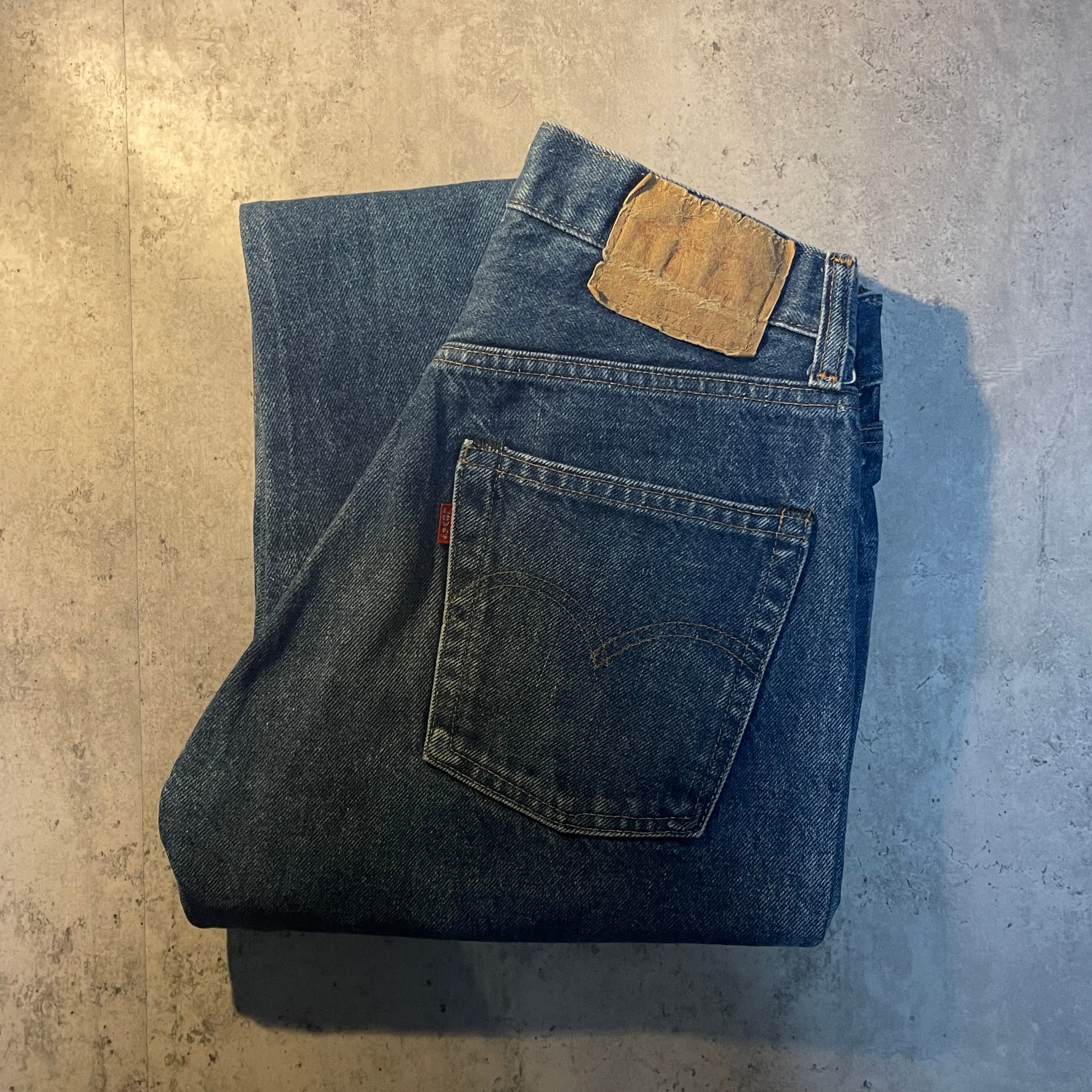 【濃紺 美品】リーバイス 505-0217 80s USA製 実寸W31 L30