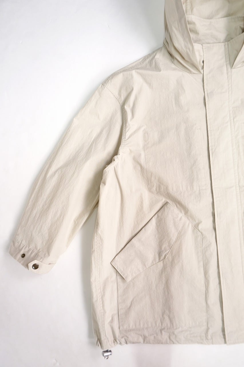 Cotton Nylon Blouson Parka