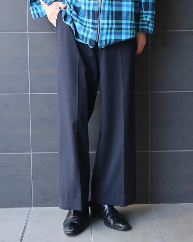 9/10th length center crease double slacks