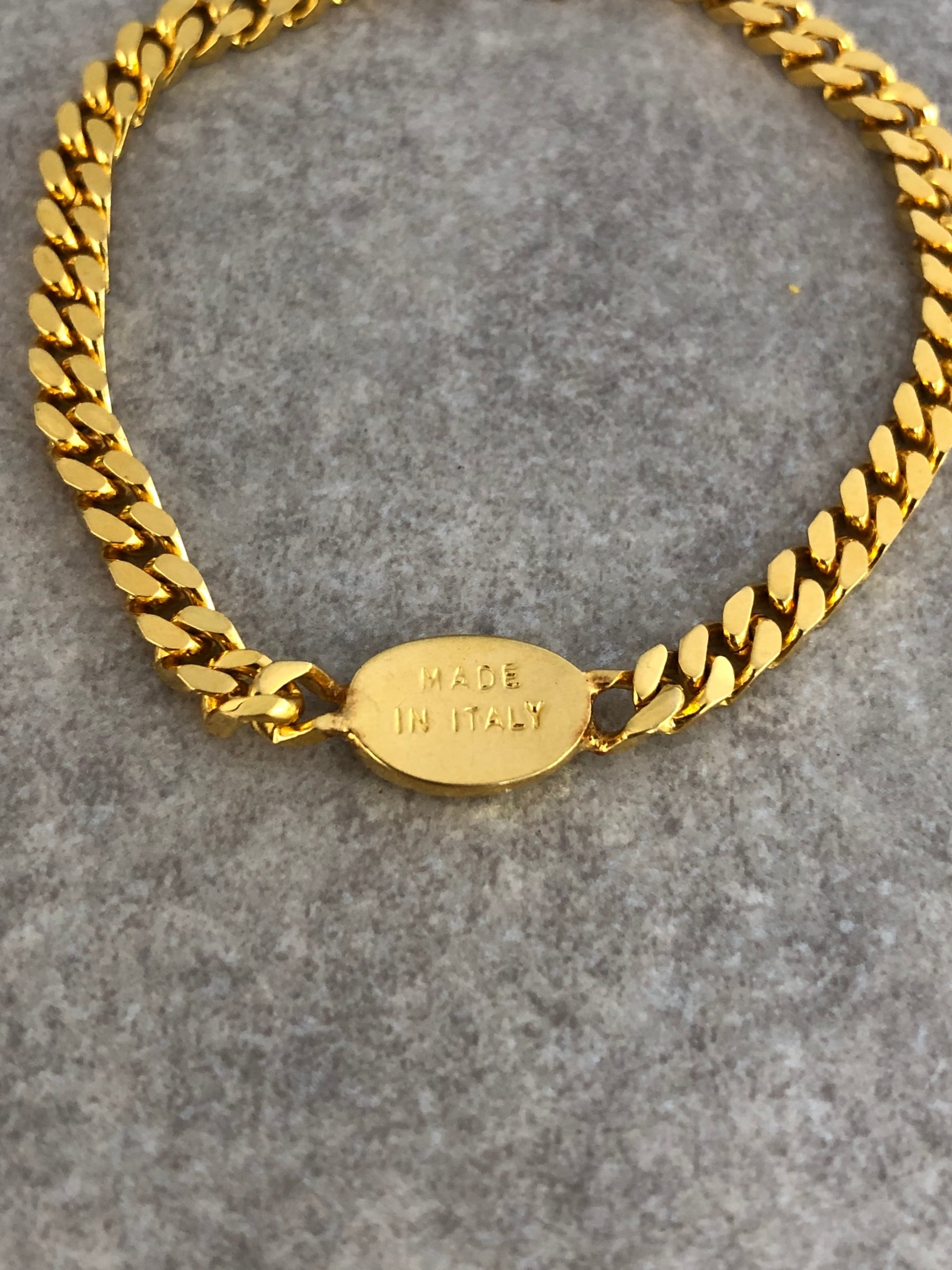 CELINE セリーヌ ブレスレット ゴールド トリオンフ 喜平 vintage