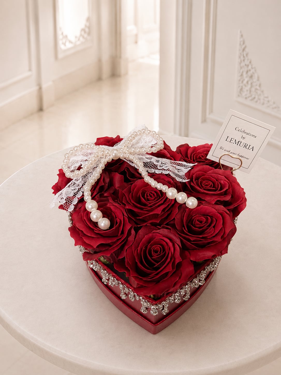 オーダ品 ねむりはーと様 Full order／レッドハート【size／Mini】／Red Heart Box Mini | Lemuria