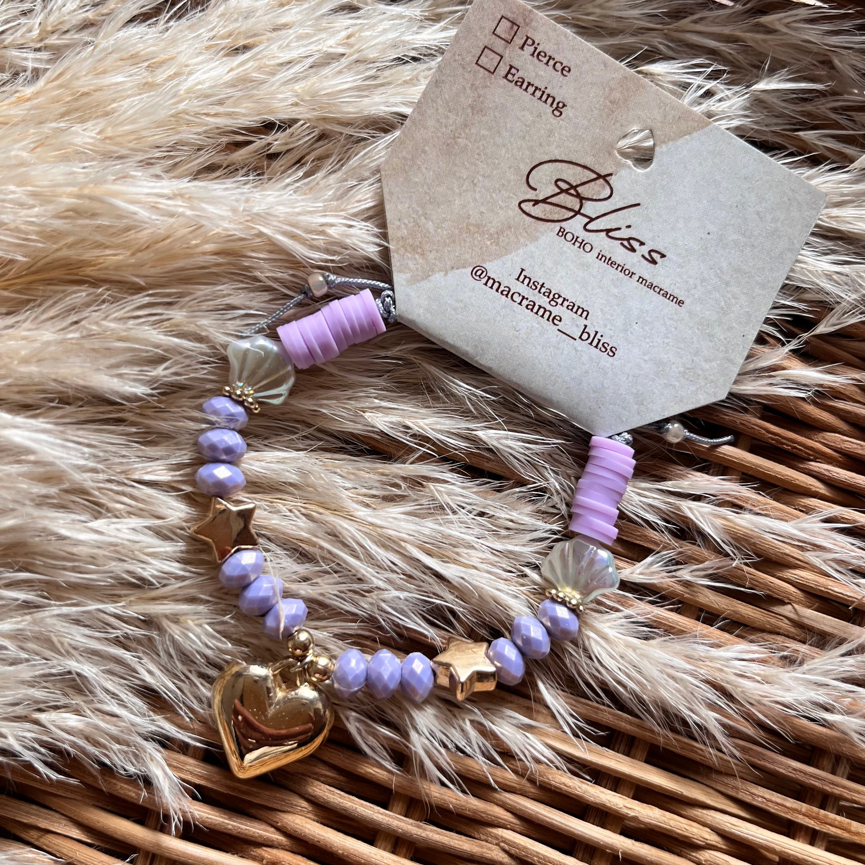 MARUMIさま専用♡水晶ともふもふエンジェルラダーのブレスレット