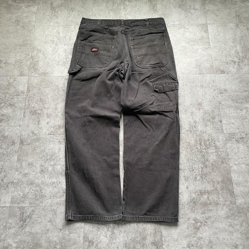 10s ブラック ダブルニー Dickies G4586BK 36×30 詳細写真3