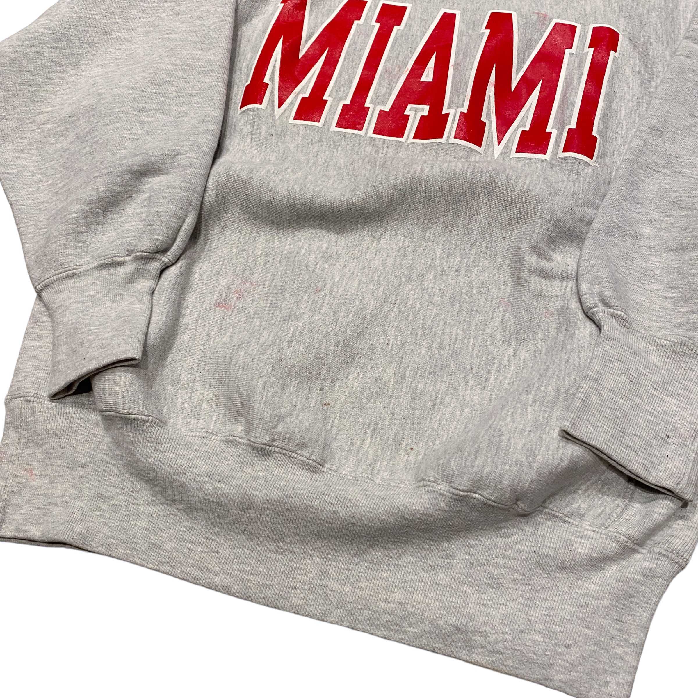 's Champion Reverse Weave Sweat "MIAMI" L / チャンピオン 刺繍