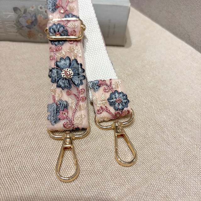 【長さ調整可】インド刺繍ショルダー(A54-⑧560)30