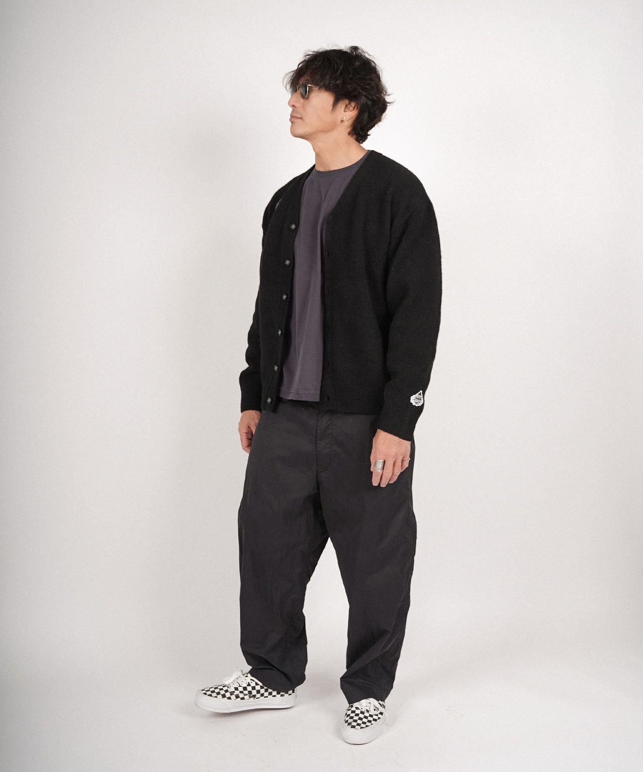 SUN＆MOON EMBROIDERY CARDIGAN［HSK002］