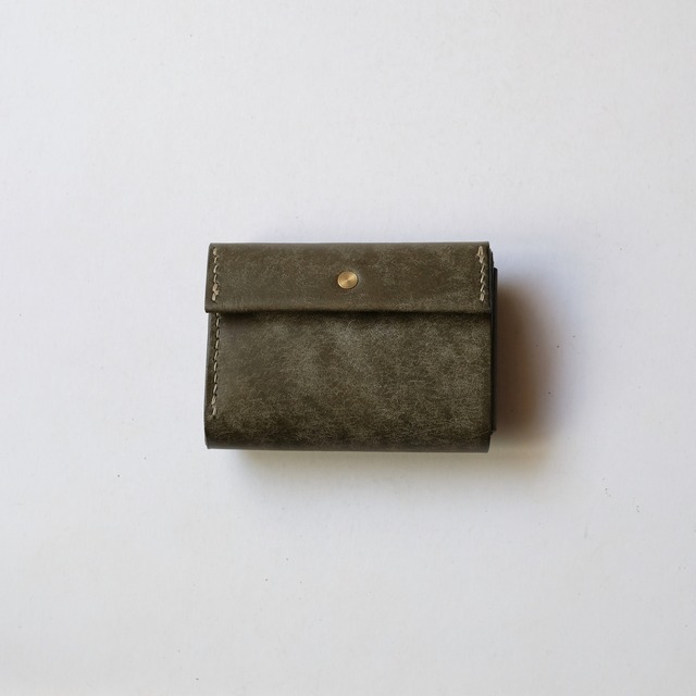 roll wallet / mini - gri - プエブロ