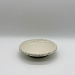 高橋あい 3.5寸深皿 白