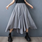 イレギュラー 九分丈 ワイドパンツ  30165