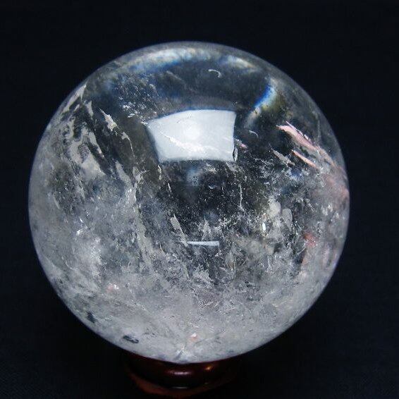 水晶 丸玉 56mm スフィア 置物 水晶玉 一点物 151-8956