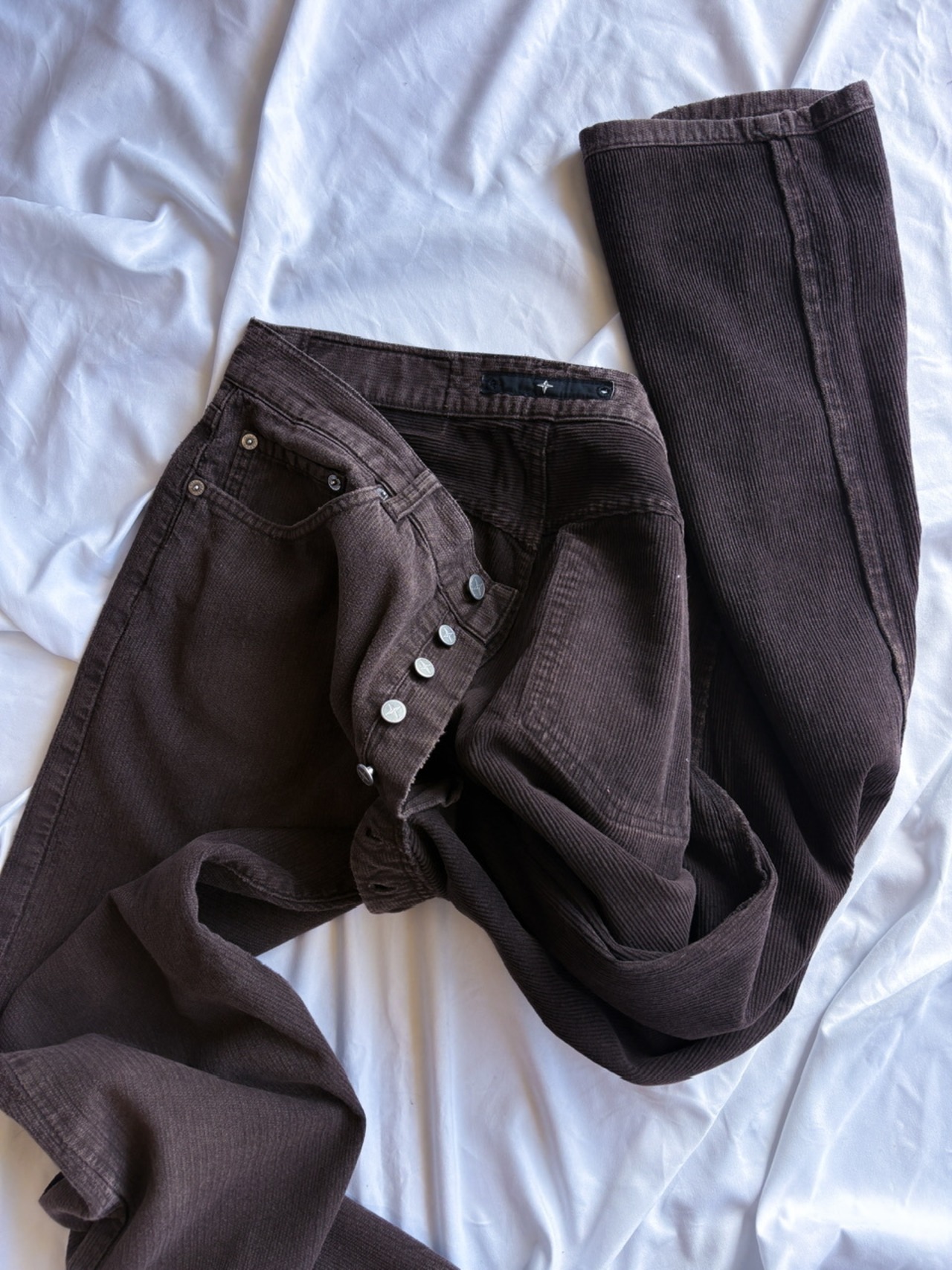 STONE ISLAND Inside Out Corduroy Pants