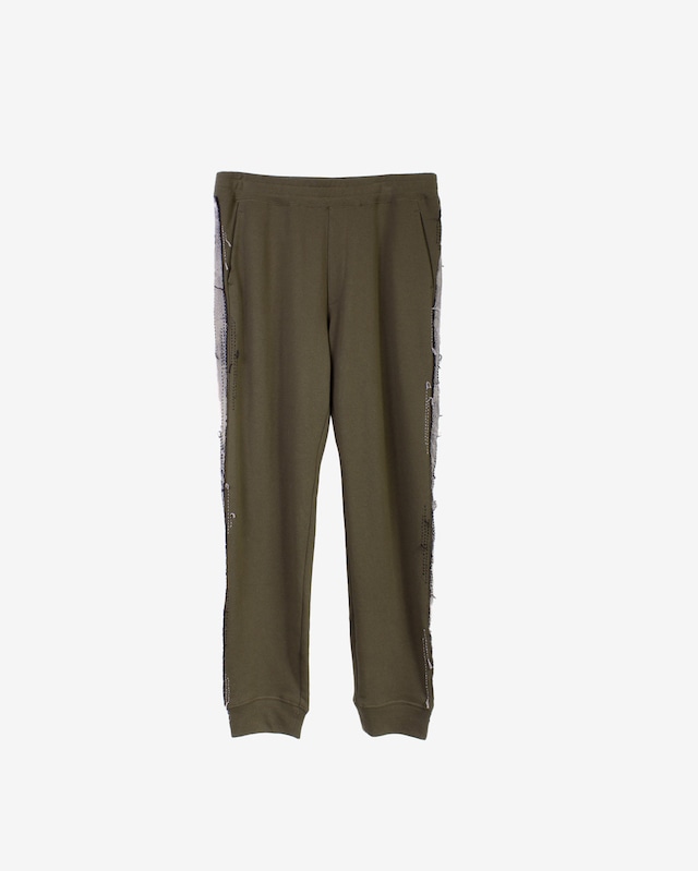 DILIVEE collaboration sweat pants -khaki <LSD-BB3P2>