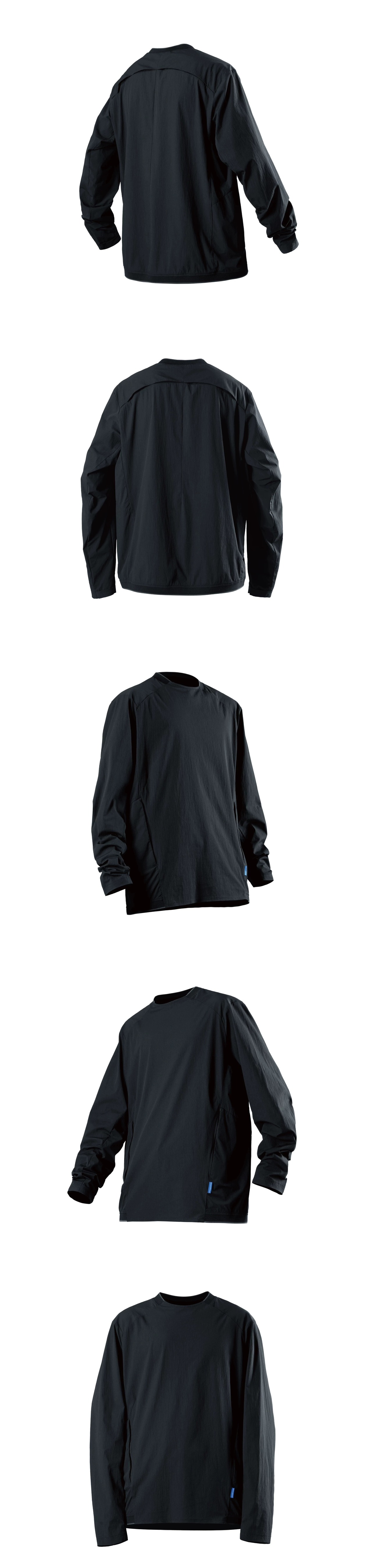 REINDEE LUSION 26AW QUICK-DRY ZIPPER POCKET LONG SLEEVES T-SHIRT
