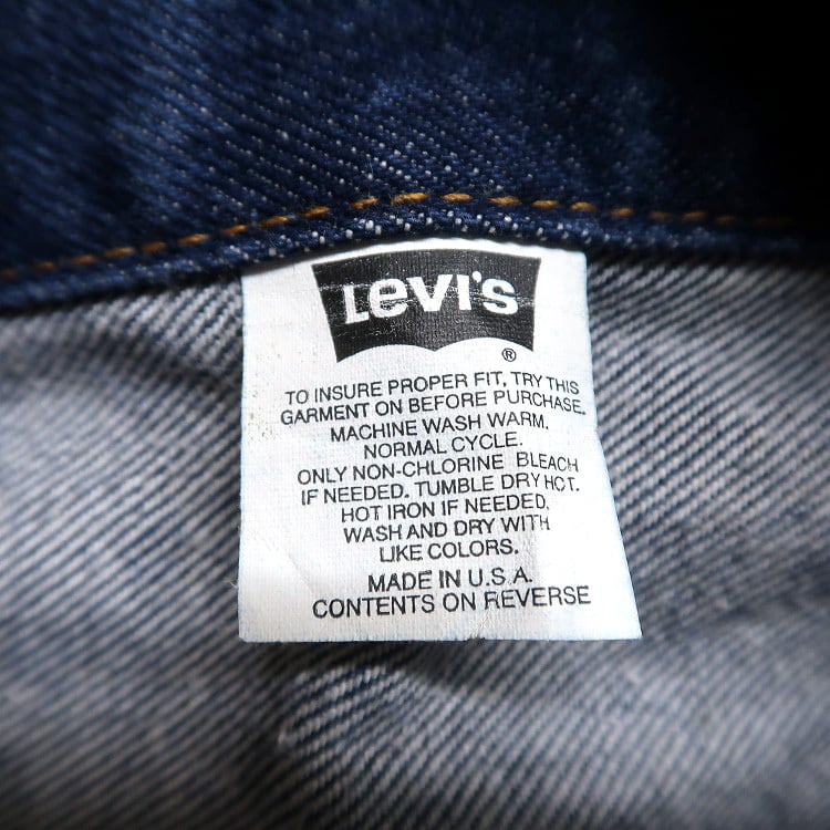 古着 90年代 USA製 リーバイス Levi's 70516-0216 デニムジャケット