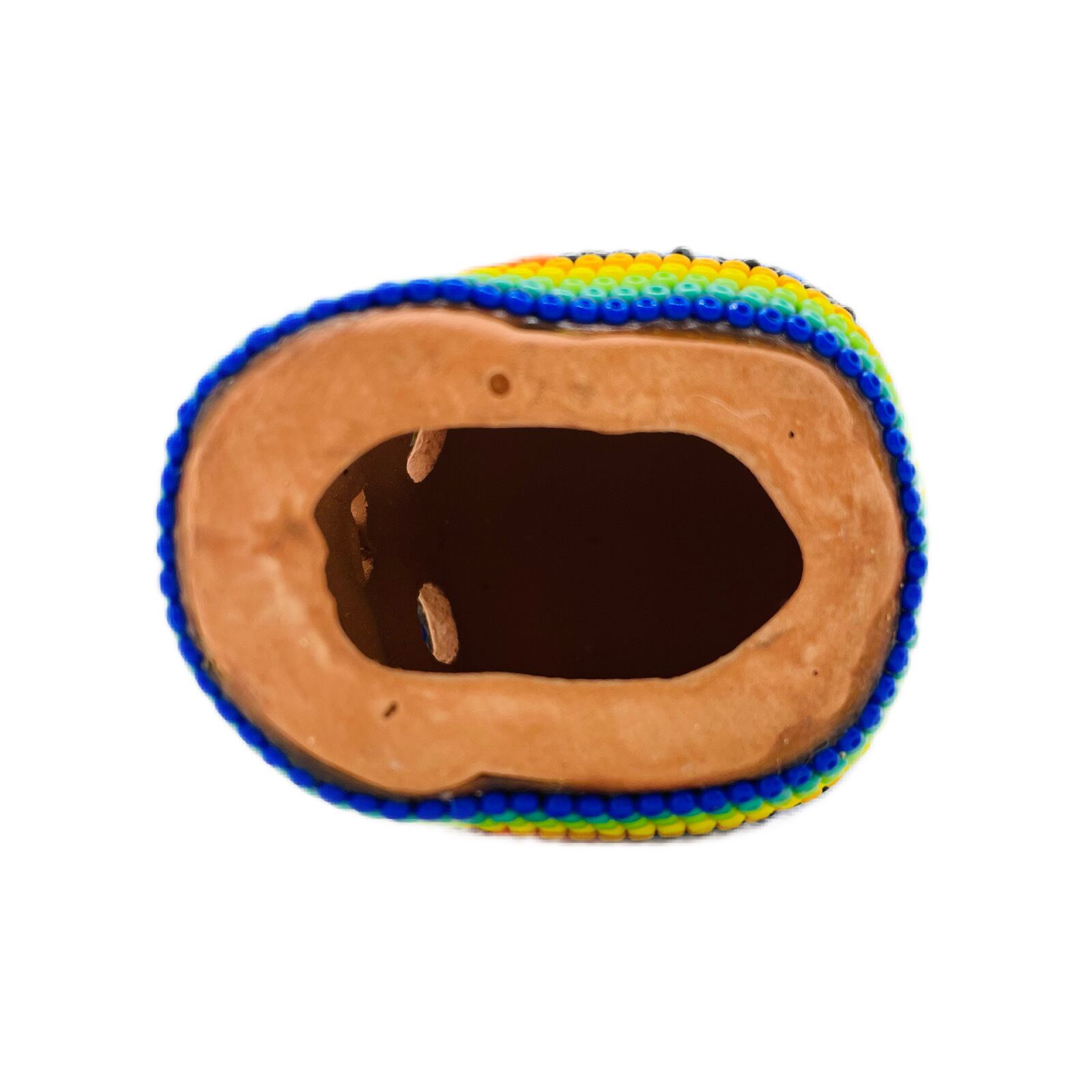ウィチョル族ビーズアートオブジェ カラベラ Huichol Bead Art Object