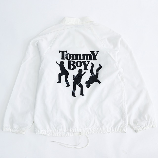 TOMMY BOY RECORDS NYLON COACH JACKET