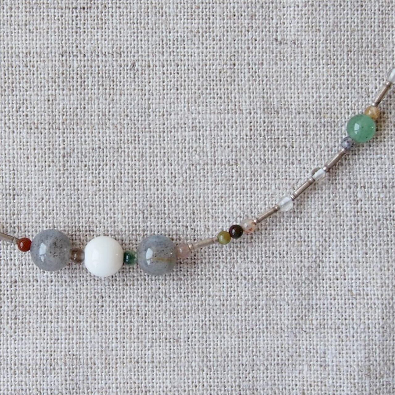 白珊瑚/天然石/ネックレス/カレンシルバー | ChocoRal Jewelry