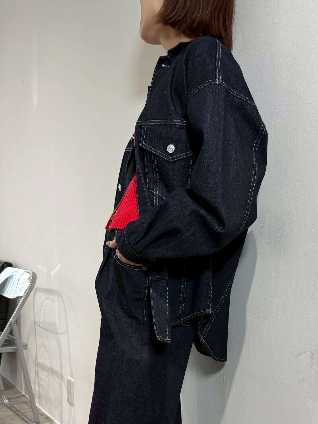 cafune:】DENIM shirt jacket | LASHIC