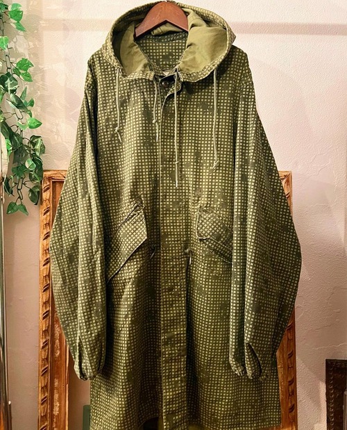 80's US army "Night Camouflage desert" olive colour snow parker