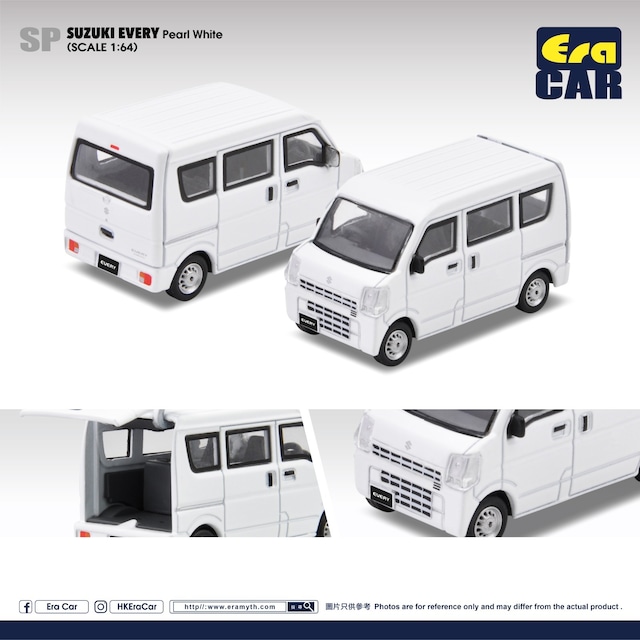 再入荷　EraCar 1/64 88 Suzuki every Hong Kong Mini ambulance A700　香港ミニ救急車両　担架付き