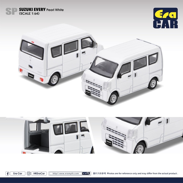 EraCAR 1/64  91 Suzuki Every Macau IAM Van