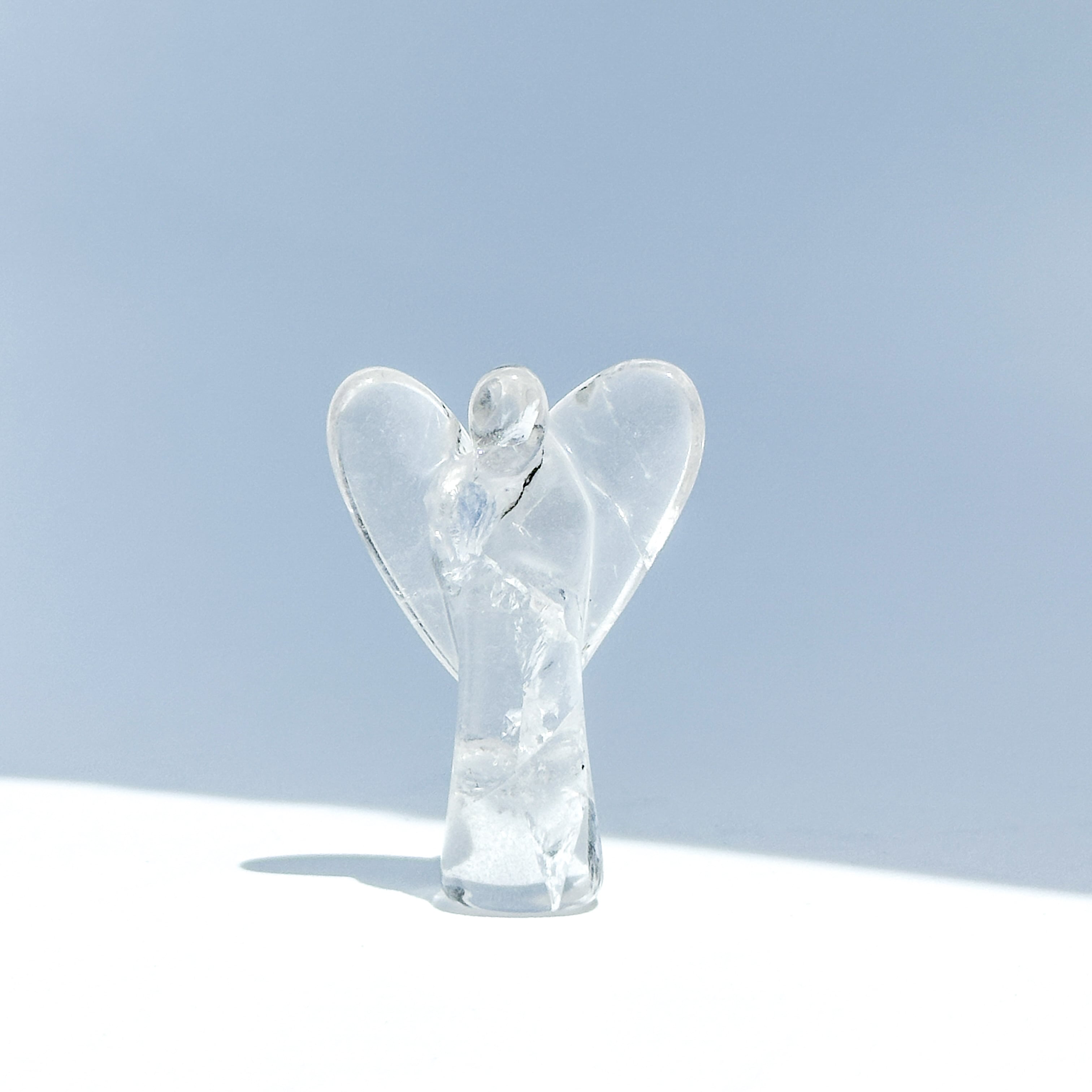 クリアクォーツ ミディアムエンジェル 43◇ Clear Quartz Angel ◇天然石・鉱物・パワーストーン・インテリア