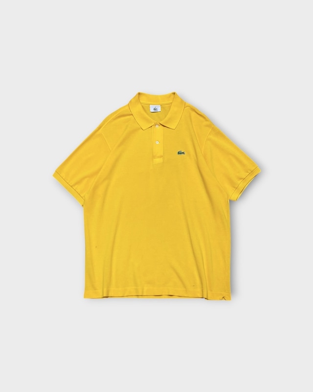 【Used】“LACOSTE” S/S Polo Shirt Yellow