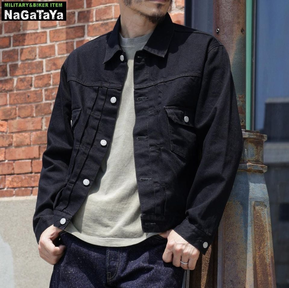 児島ジーンズ KOJIMA GENES 13oz セルビッチ ブラック ドット