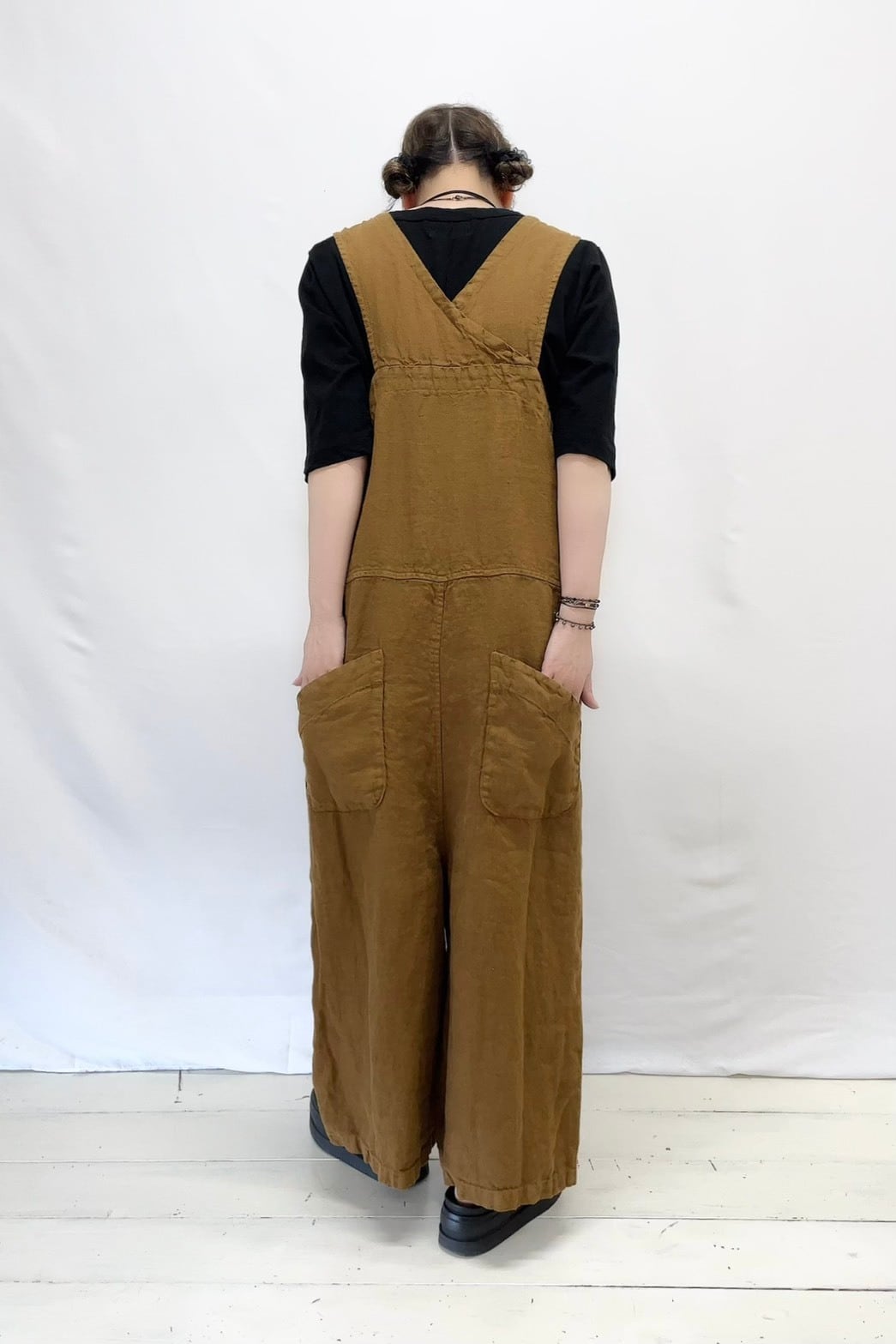 tumugu】ソリトリネンサロペット / TB23246b | syozikiya online shop